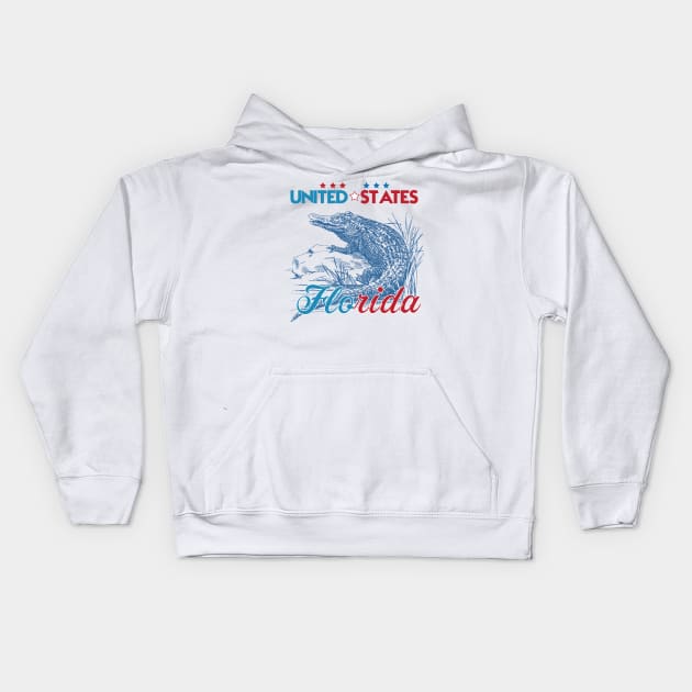 FLORIDA Kids Hoodie by theanomalius_merch